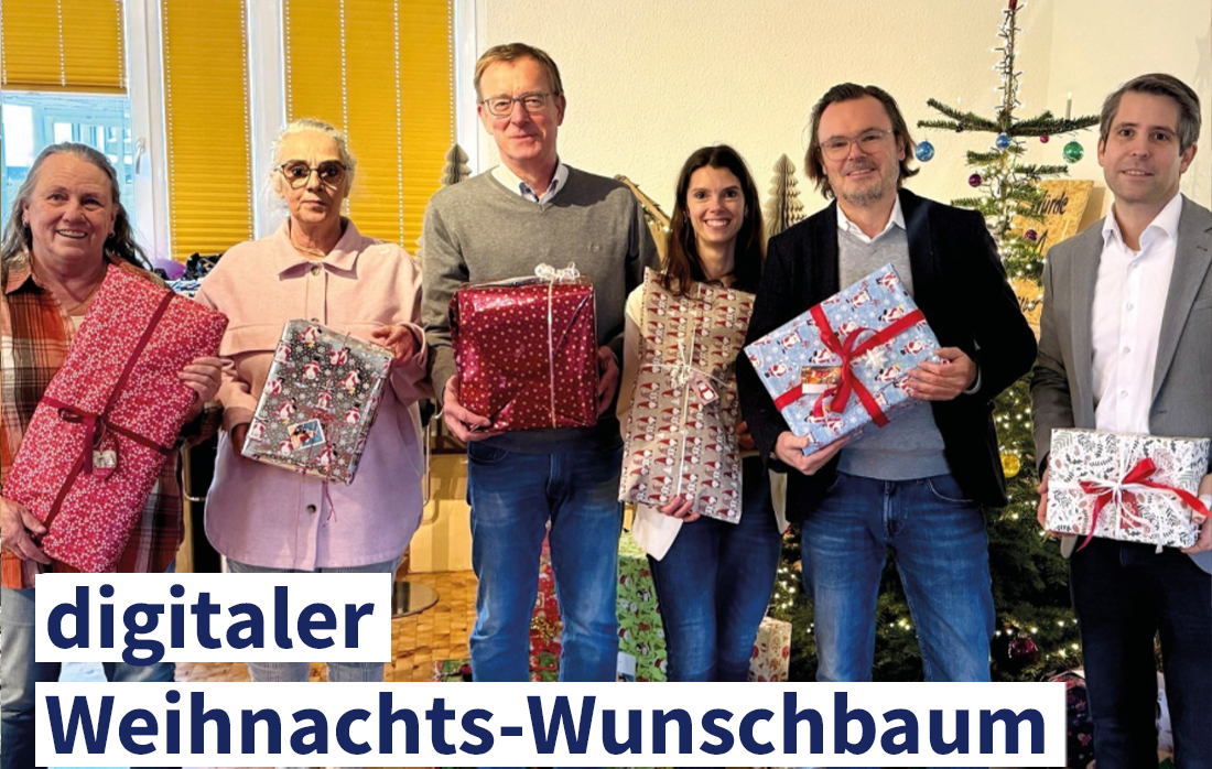 Ein digitaler Weihnachts-Wunschbaum